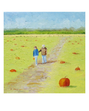 Pumpkin Picking With Poppy