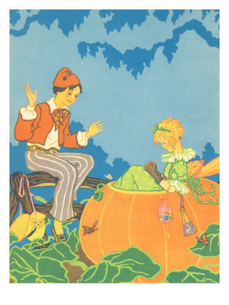 Peter with Wife in Pumpkin, 1932