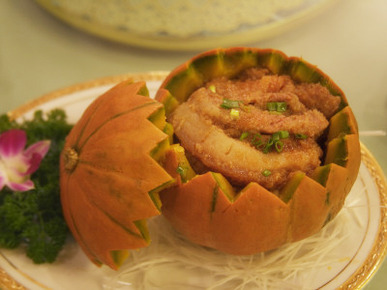 China, Dish Made of Pumpkin