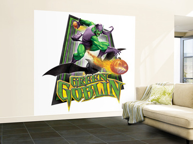 Spider-Man: Green Goblin Throwing; Green Goblins Logo, Pumpkin