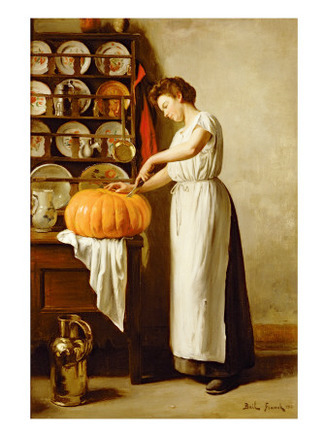 Cutting the Pumpkin, 1910