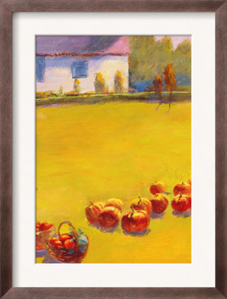 Fall Cottage and Pumpkins